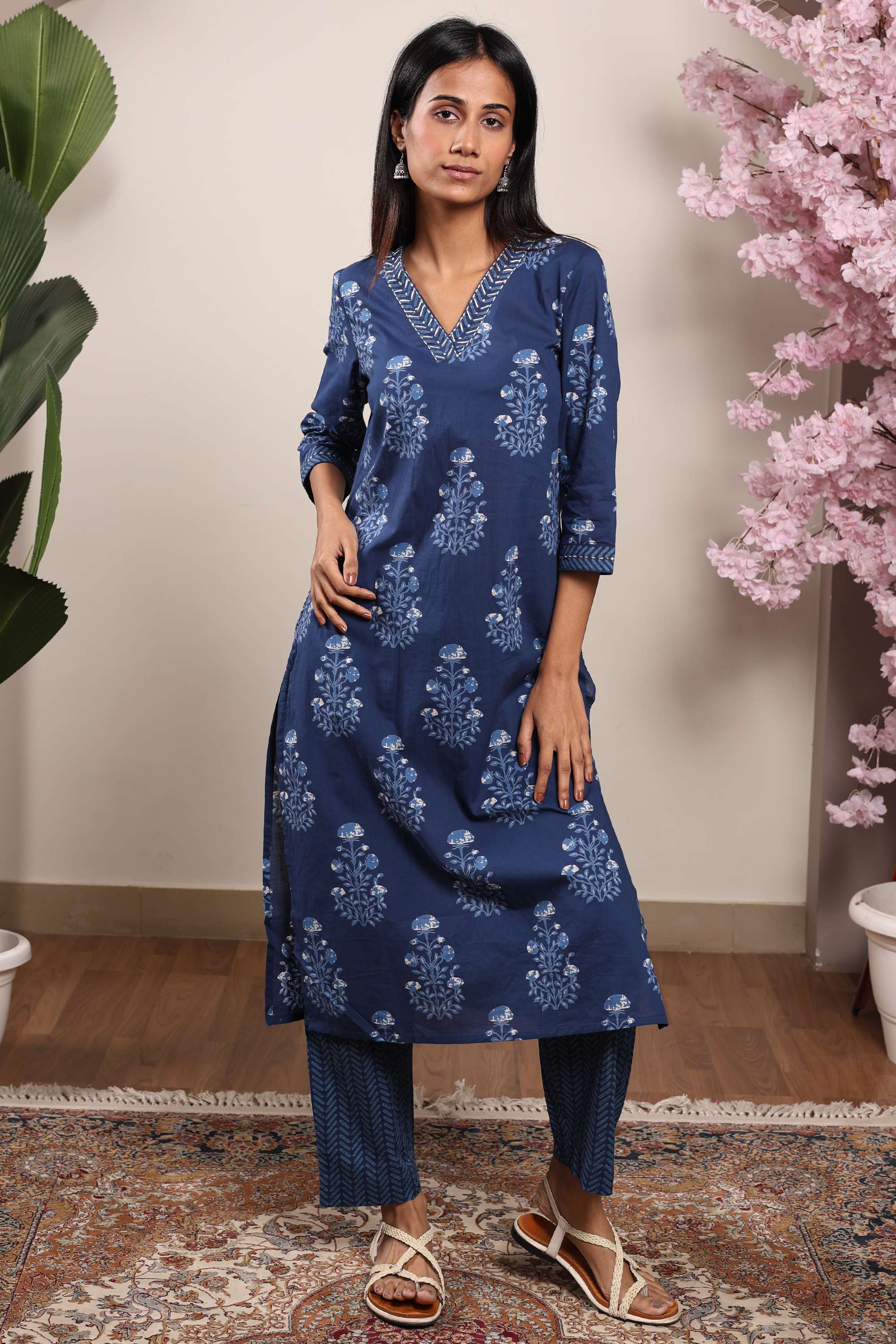 Printed-Cotton-Regular-Fit-Women-s-Kurta-Pant-Dupatta-Set