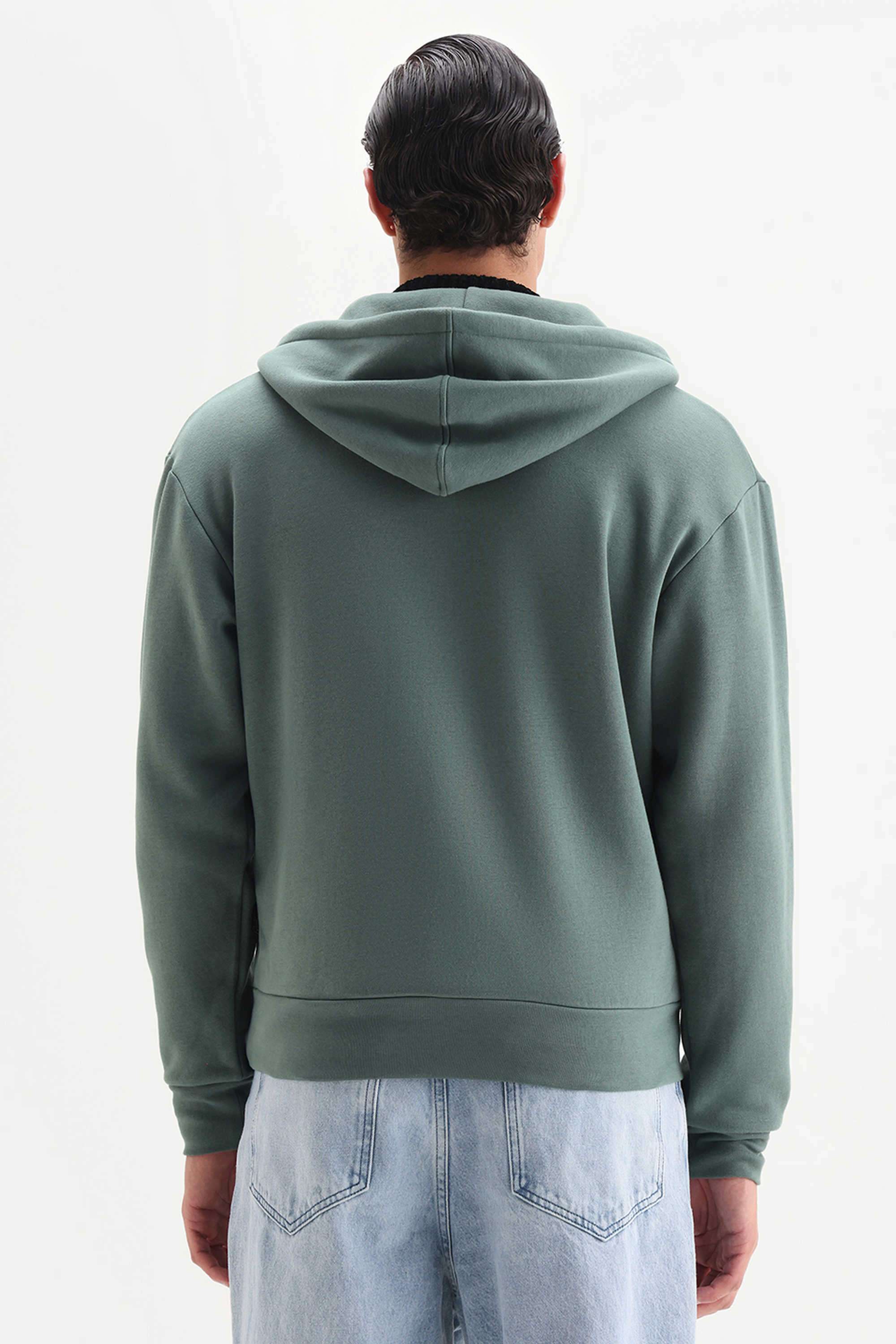 Solid-Blended-Fabric-Round-Neck-Men-s-Sweatshirt