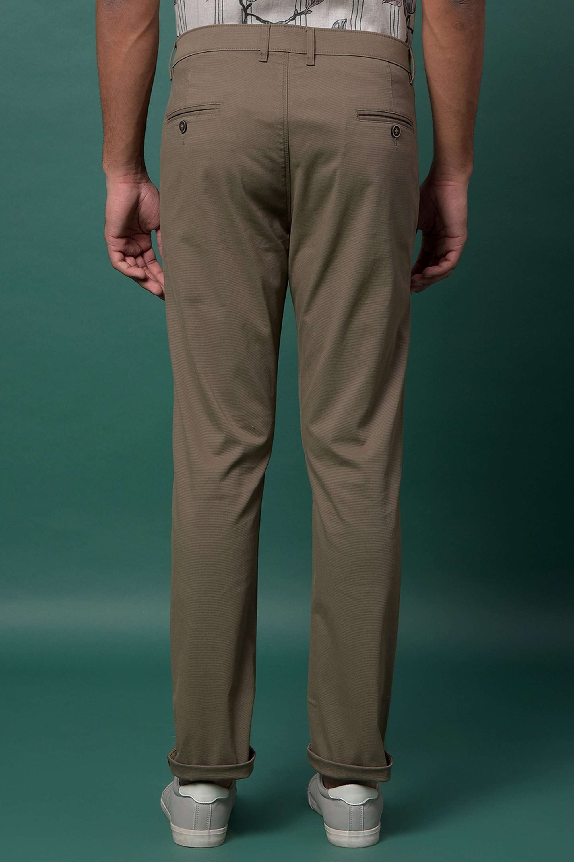 Printed-Blended-Fabric-Slim-Fit-Men-Casual-Wear-Trouser