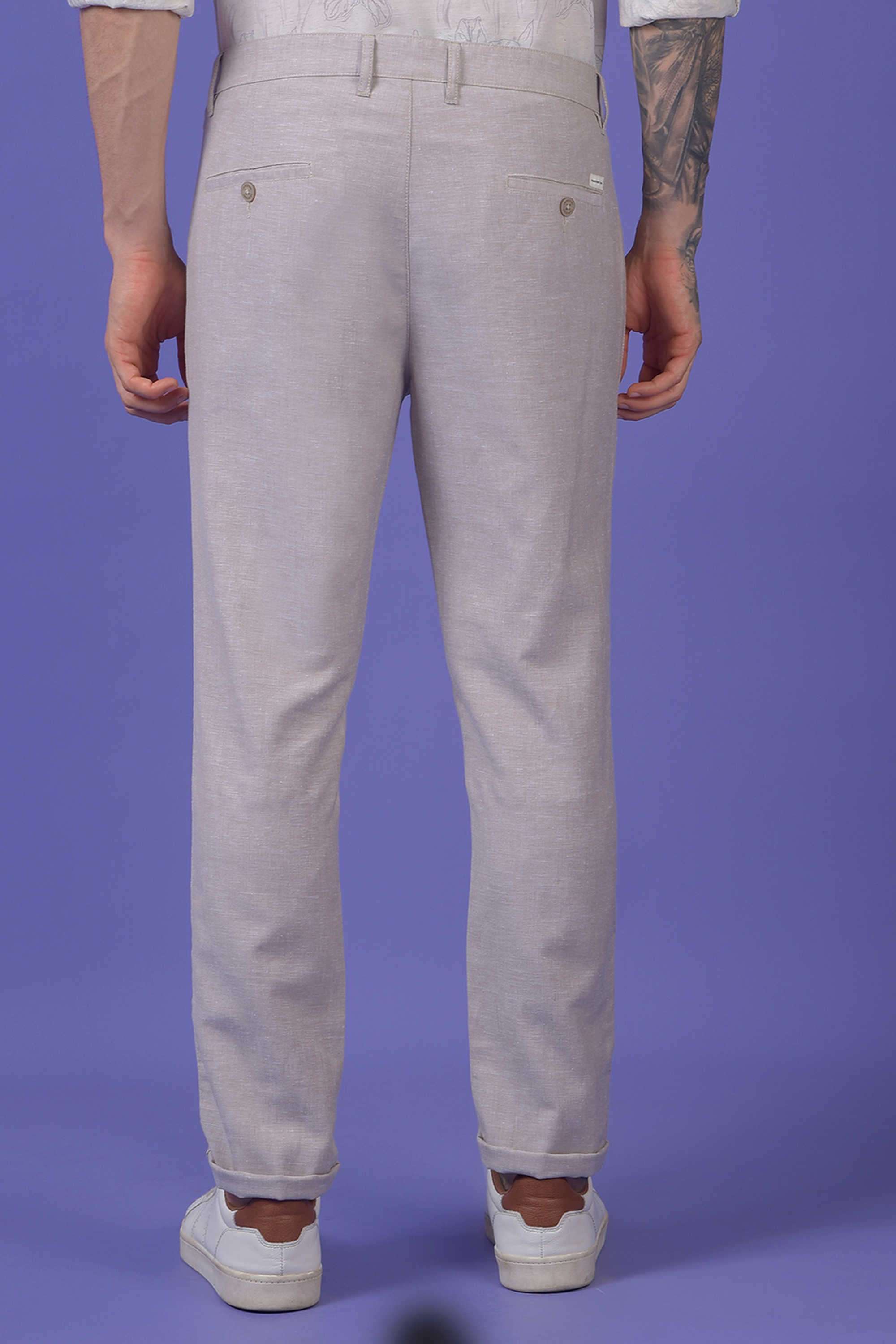 Solid-Cotton-Regular-Fit-Men-Casual-Wear-Trouser