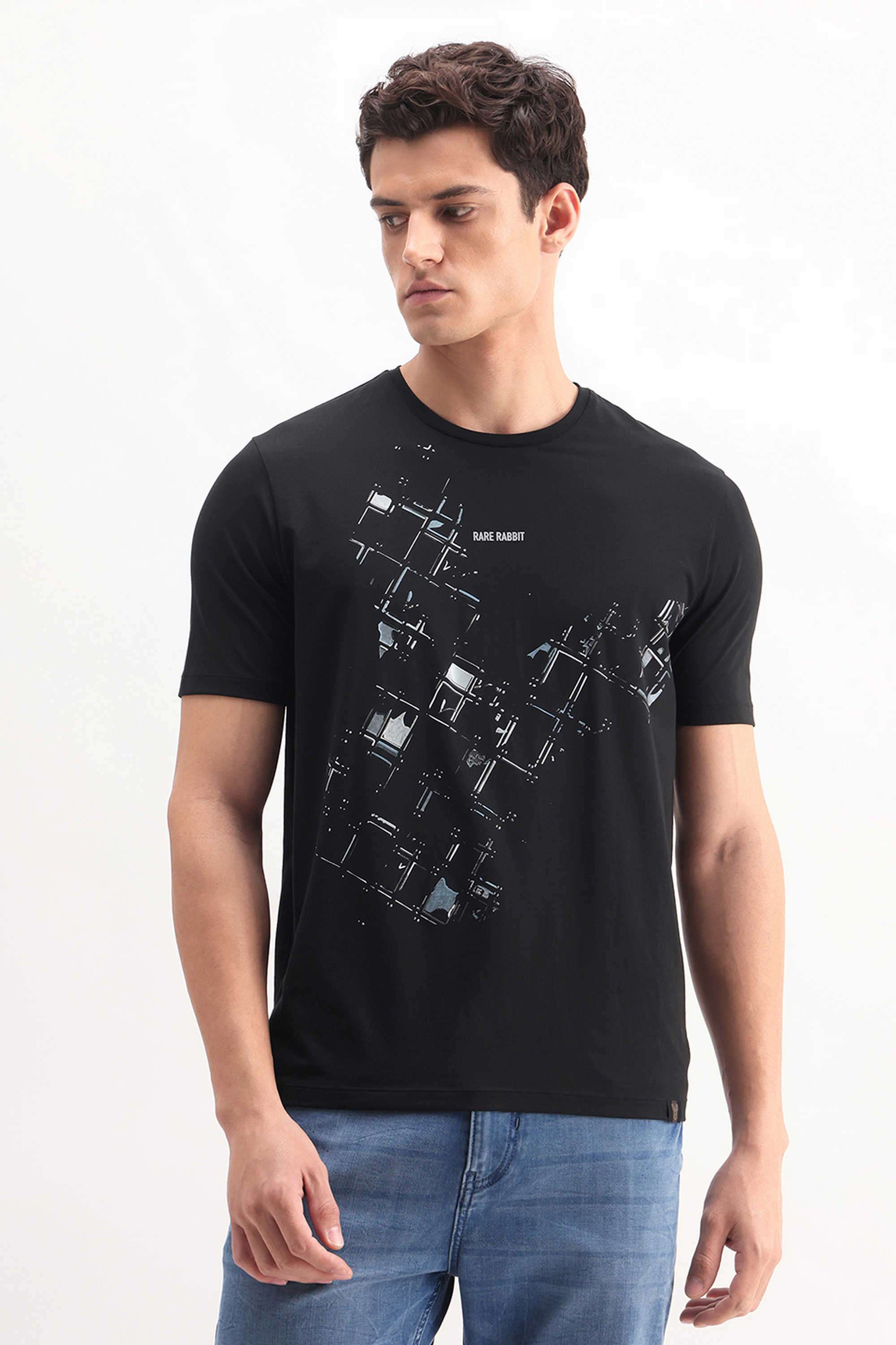 Printed-Cotton-Round-Neck-Men-s-T-Shirt