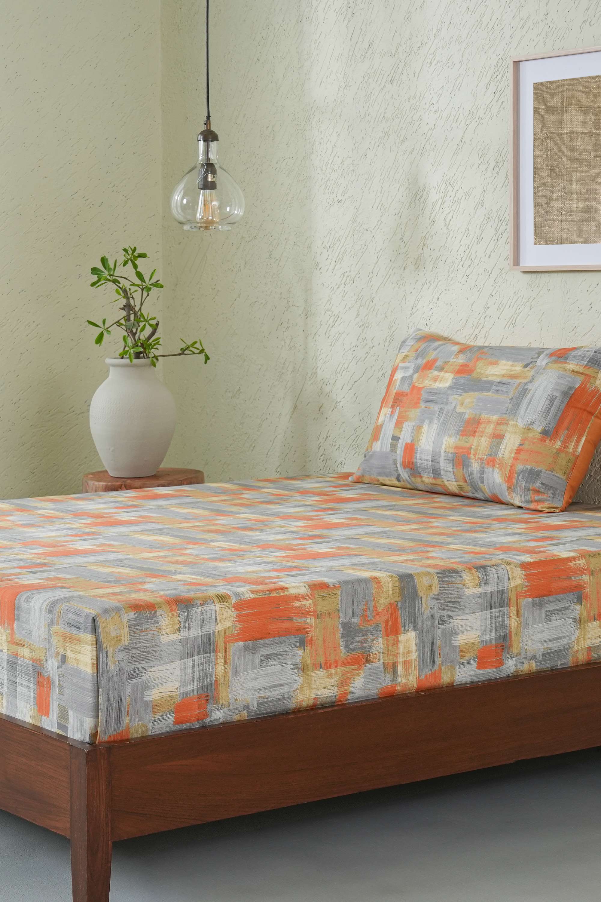 100--Cotton-Printed-Single-Bedsheet-with-1-Pillow-Case---200-TC
