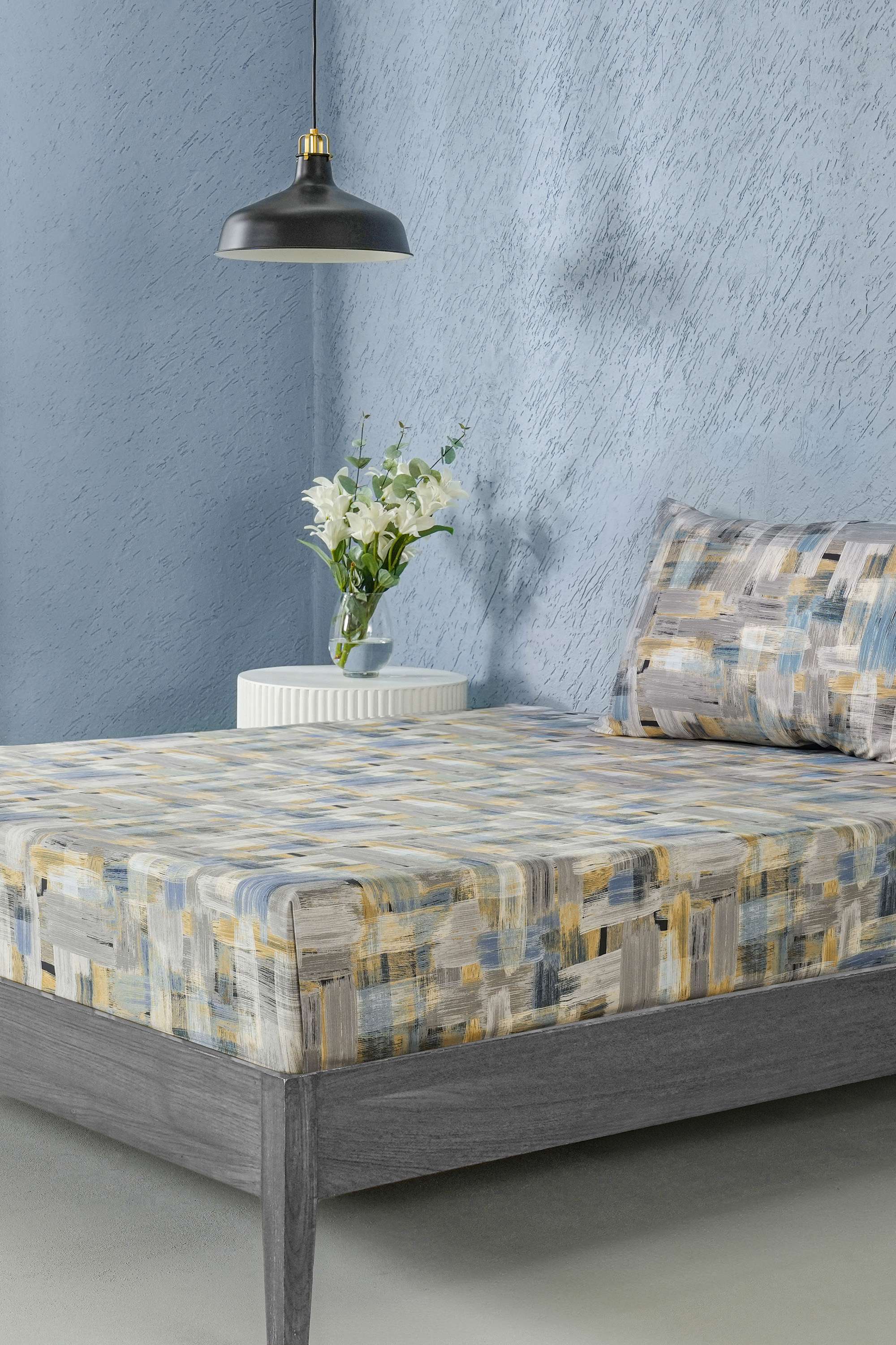 100--Cotton-Printed-Single-Bedsheet-with-1-Pillow-Case---200-TC