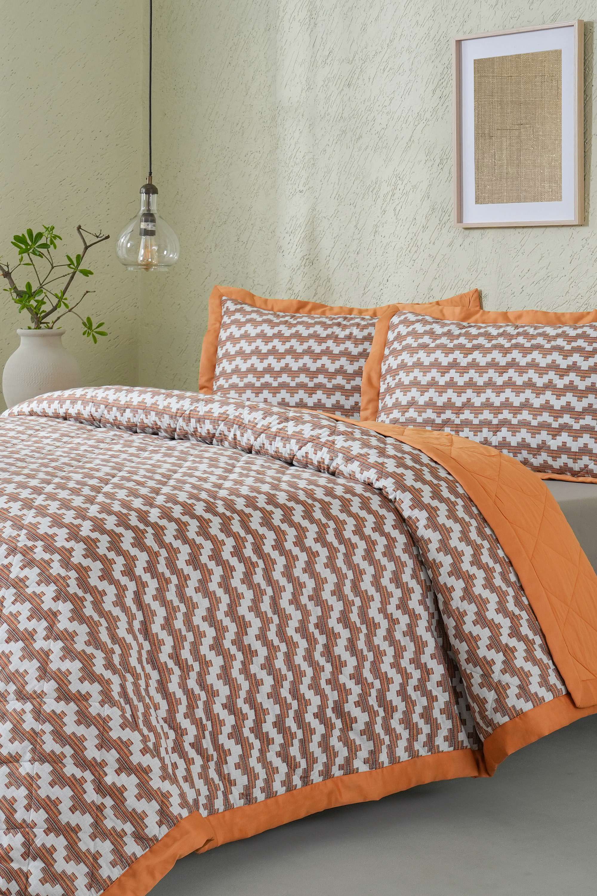 Summer-AC-Room-100-GSM-&-200-TC-Cotton-Double-Bed-Quilt--Quilted-Bed-Cover-(265X228-CM)