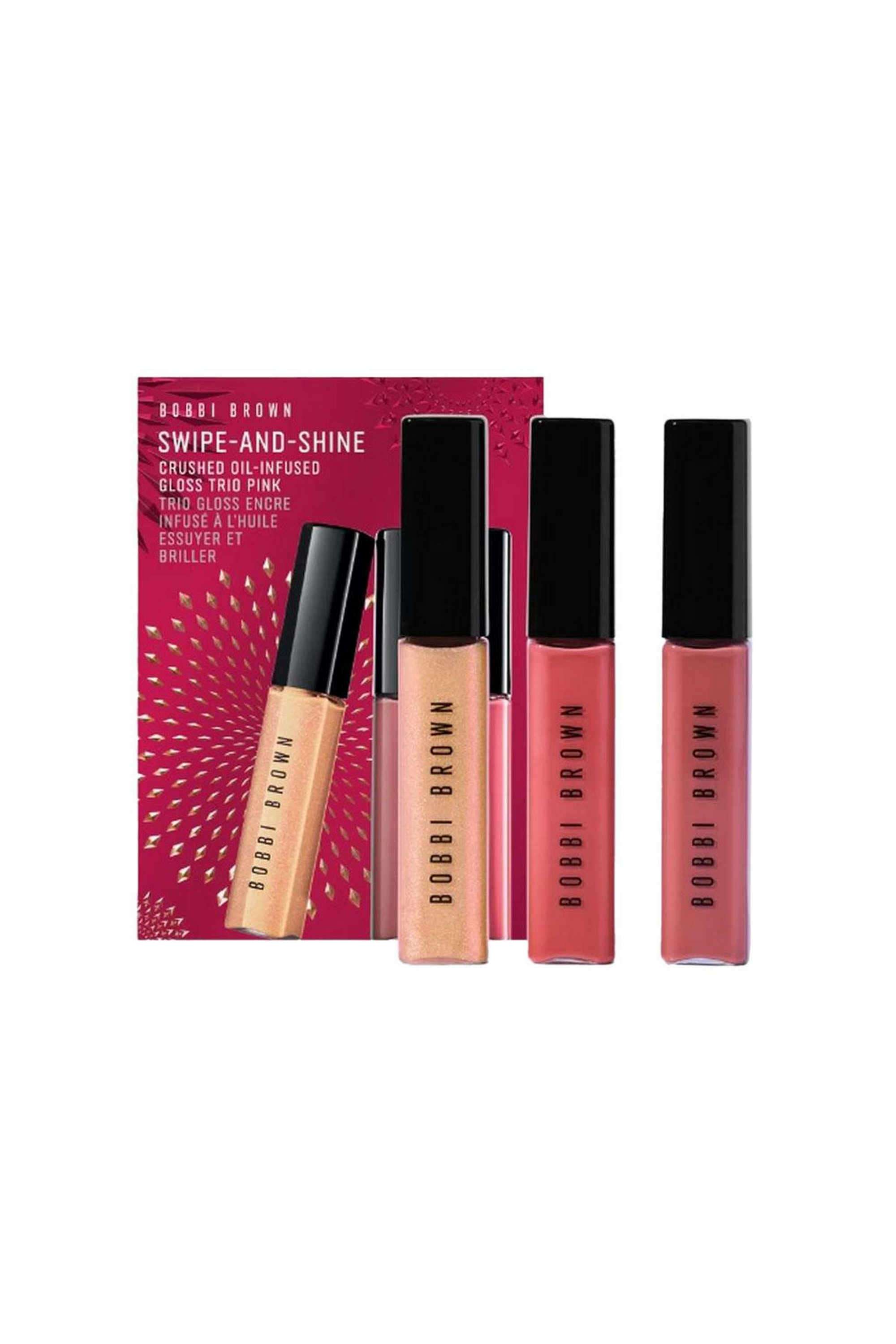 Buy Bobbi Brown Pink Swipe and Shine Crushed Oil-infused Gloss