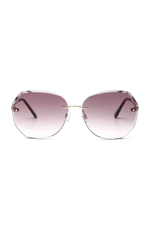 Womens-BB3044N-Rimless-Non-Polarized-Fashion-Sunglasses