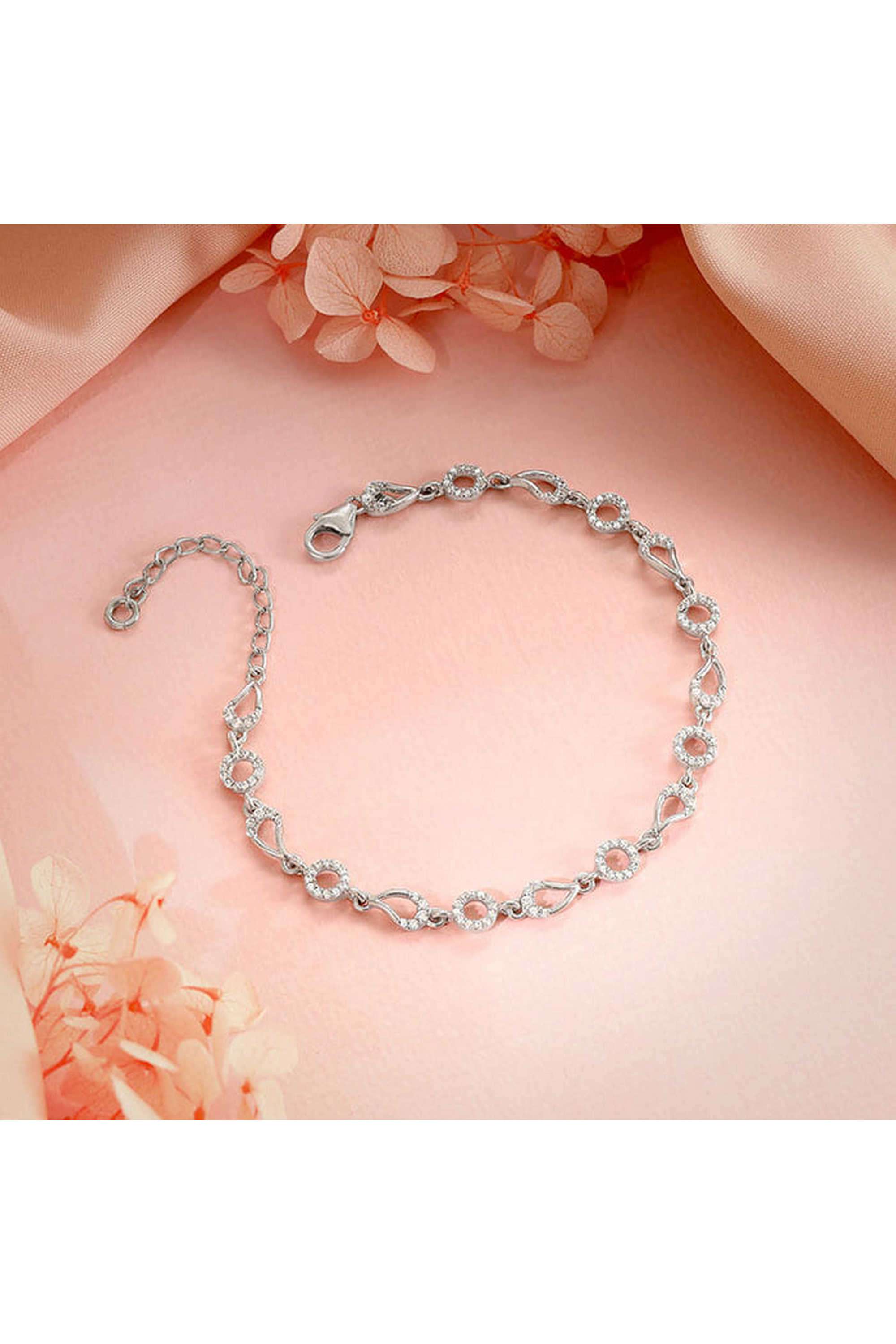Classic-Collection-Silver-Party-Wear-Bracelets-Women