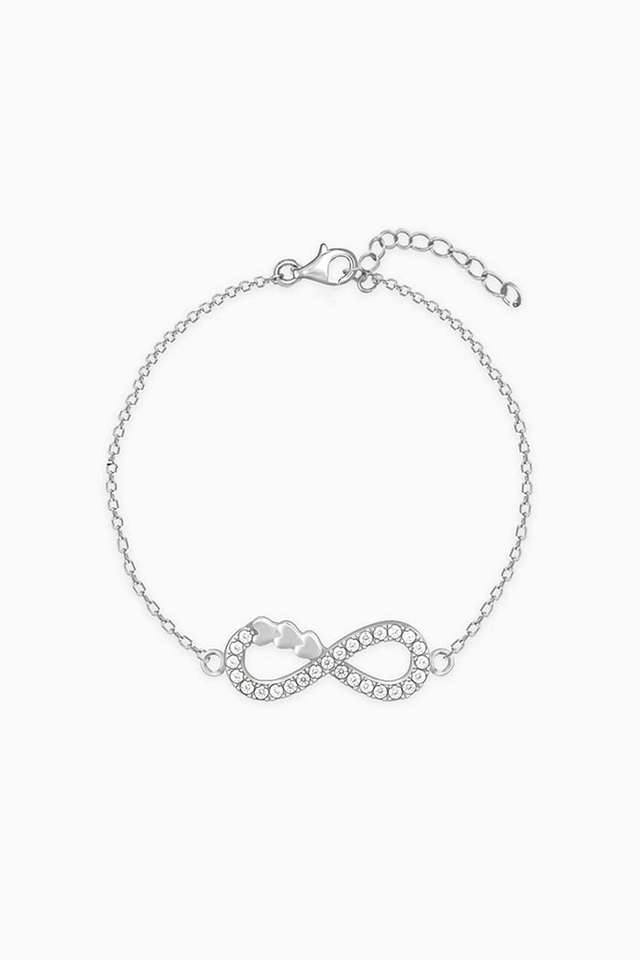 Silver-Infinity-Heart-Bracelet