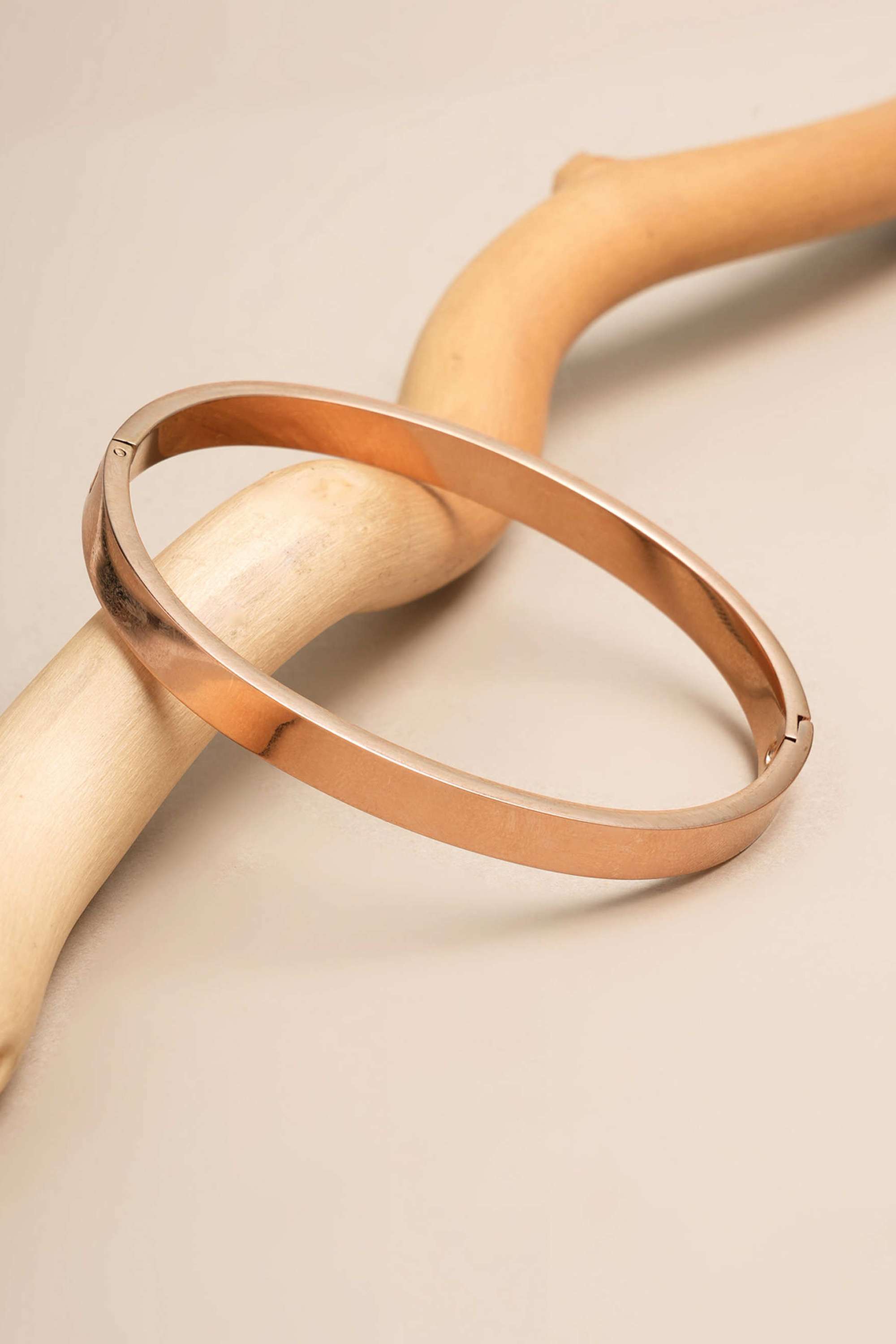 Plain-Stackable-Bangle-Bracelet-For-Womens---Waterproof-&-Anti-Tarnish