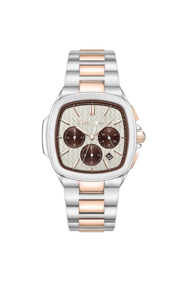 Quartz-32.4-mm-Silver-Dial-Stainless-Steel-Analogue-Unisex-Wrist-Watch---CECIWGI18602307PA