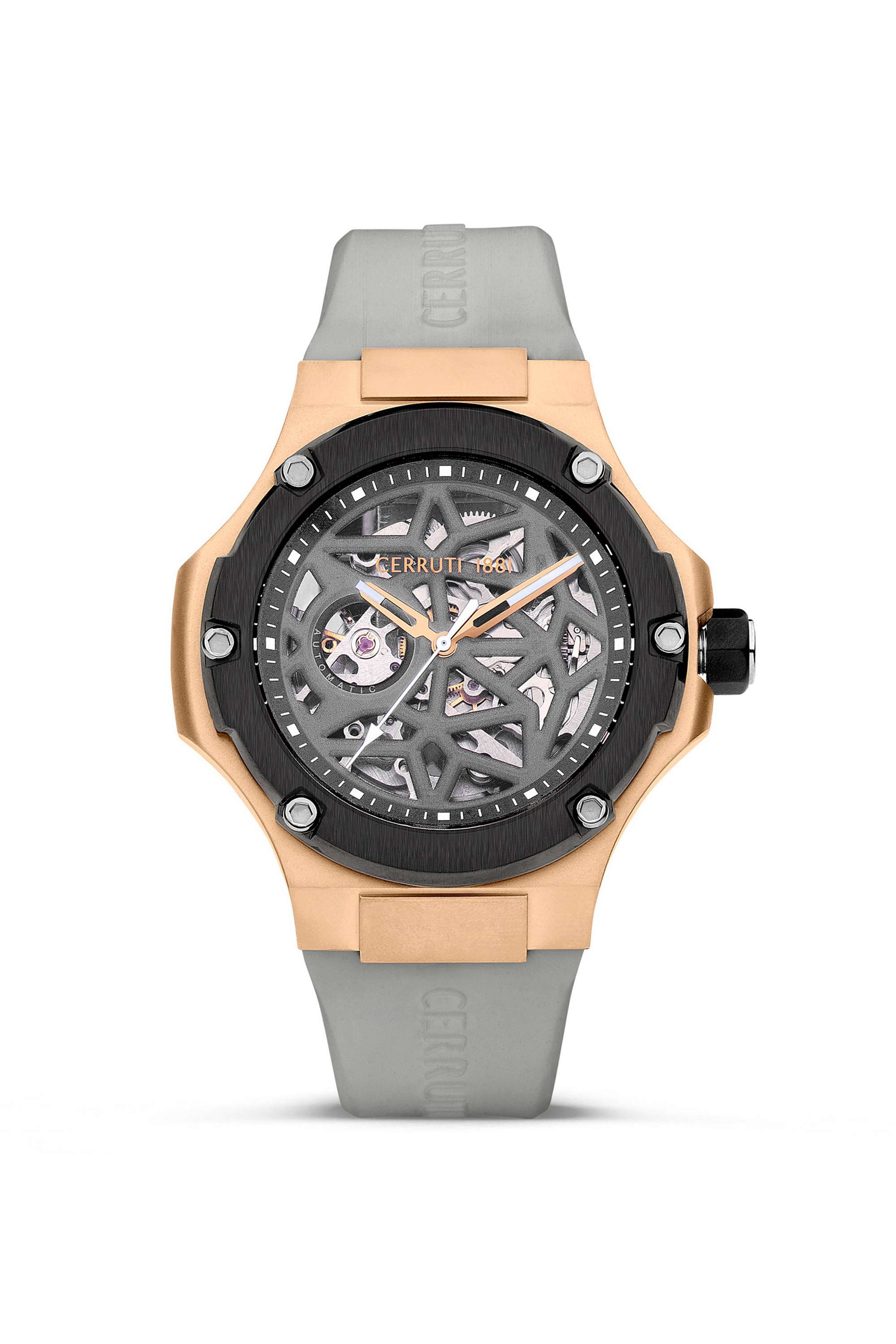 Lucardo-Men-s-34-mm-Quartz-Analog-Watch---Grey-Dial-With-Grey-Silicone-Strap-(CECIWGR0007106-)