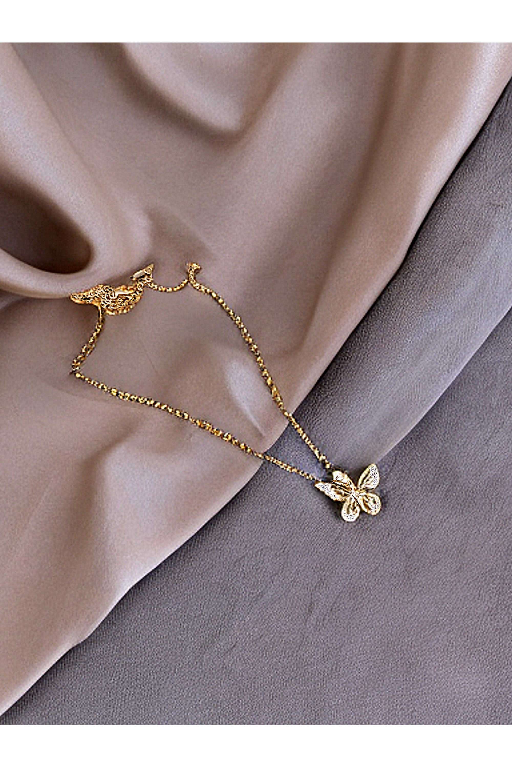 Metal-Cubic-Zirconia-Casual-Wear-Women-Necklaces