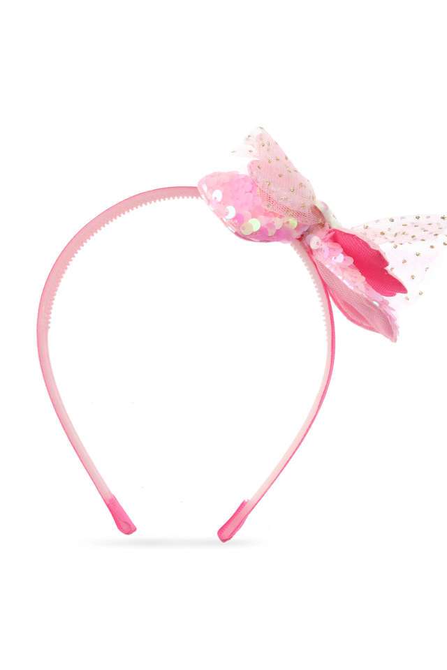 Bow-Hair-Band-With-unicon-For-Kids-&-Girls-(-Pink-)
