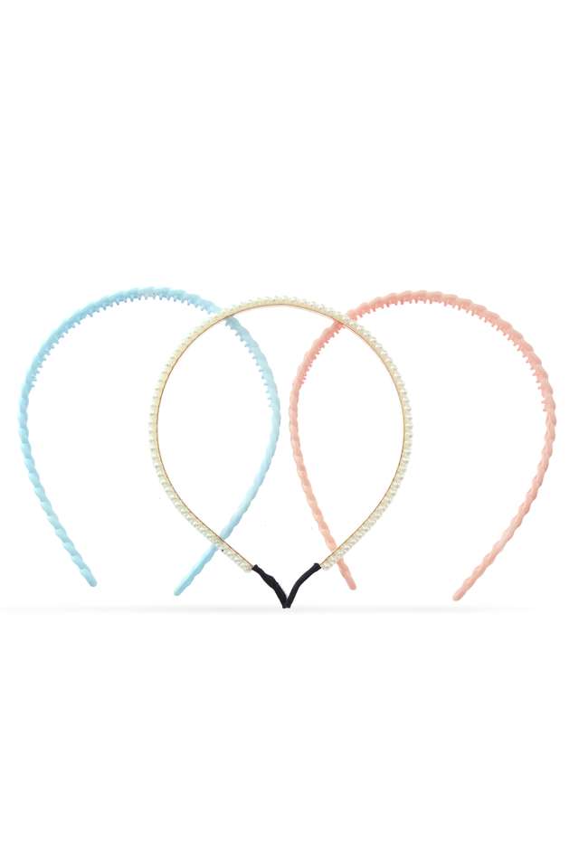 6-Pcs-of-Multicolour-Plastic-Hair-Bands-/-Head-band-for-Women-and-Girls-Hair-Band-(Multicolor)