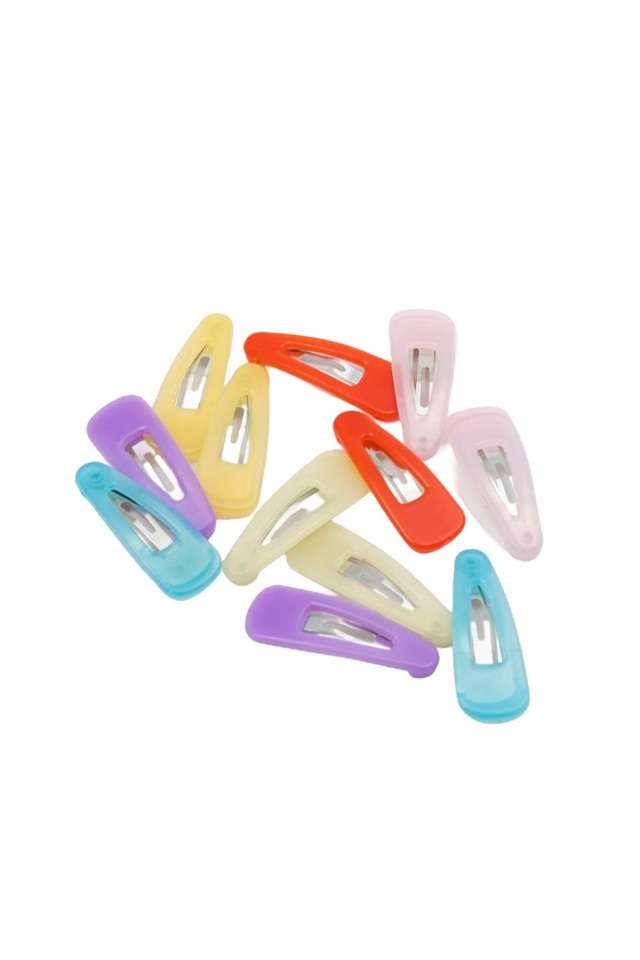 Girls-12-Pieces-(6-Pairs)-Tic-Tac-Multi-colored-Hair-Clips