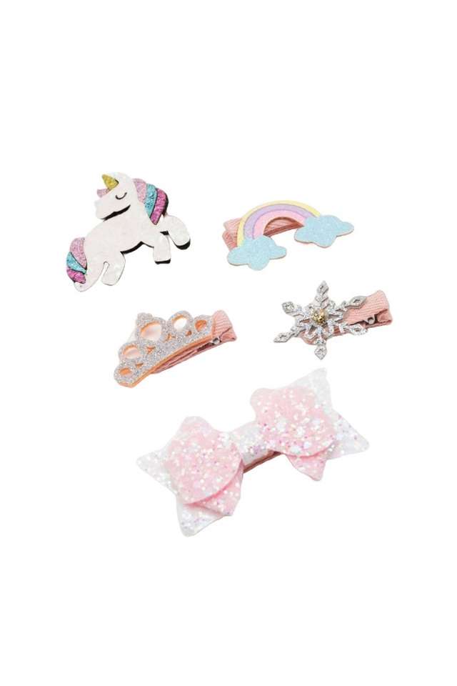 Girls-Beautiful-Interestingly-Shaped-5-Pieces-Hair-Clips