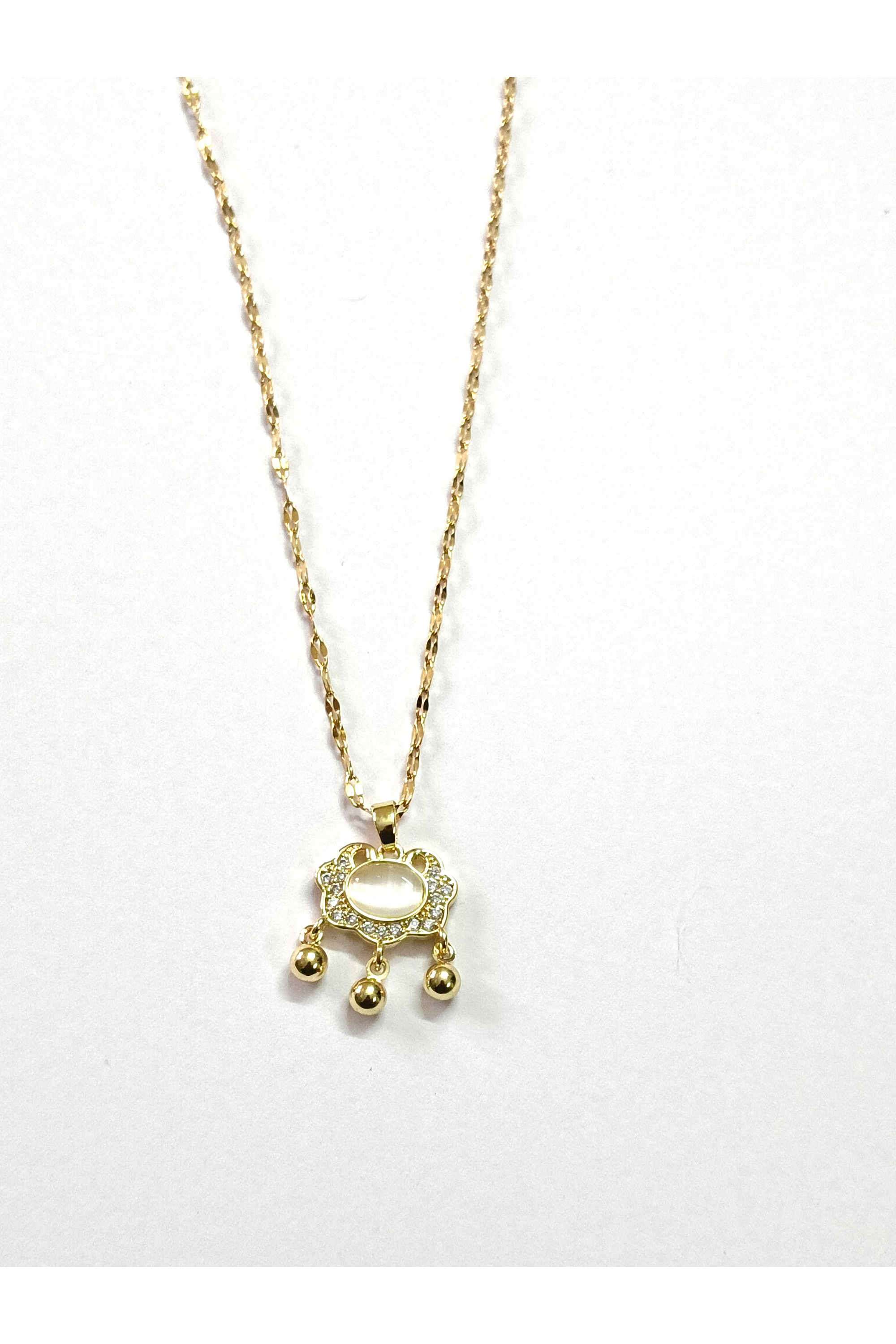 Cubic-Zirconia-Metal-Casual-Wear-Women-Necklaces