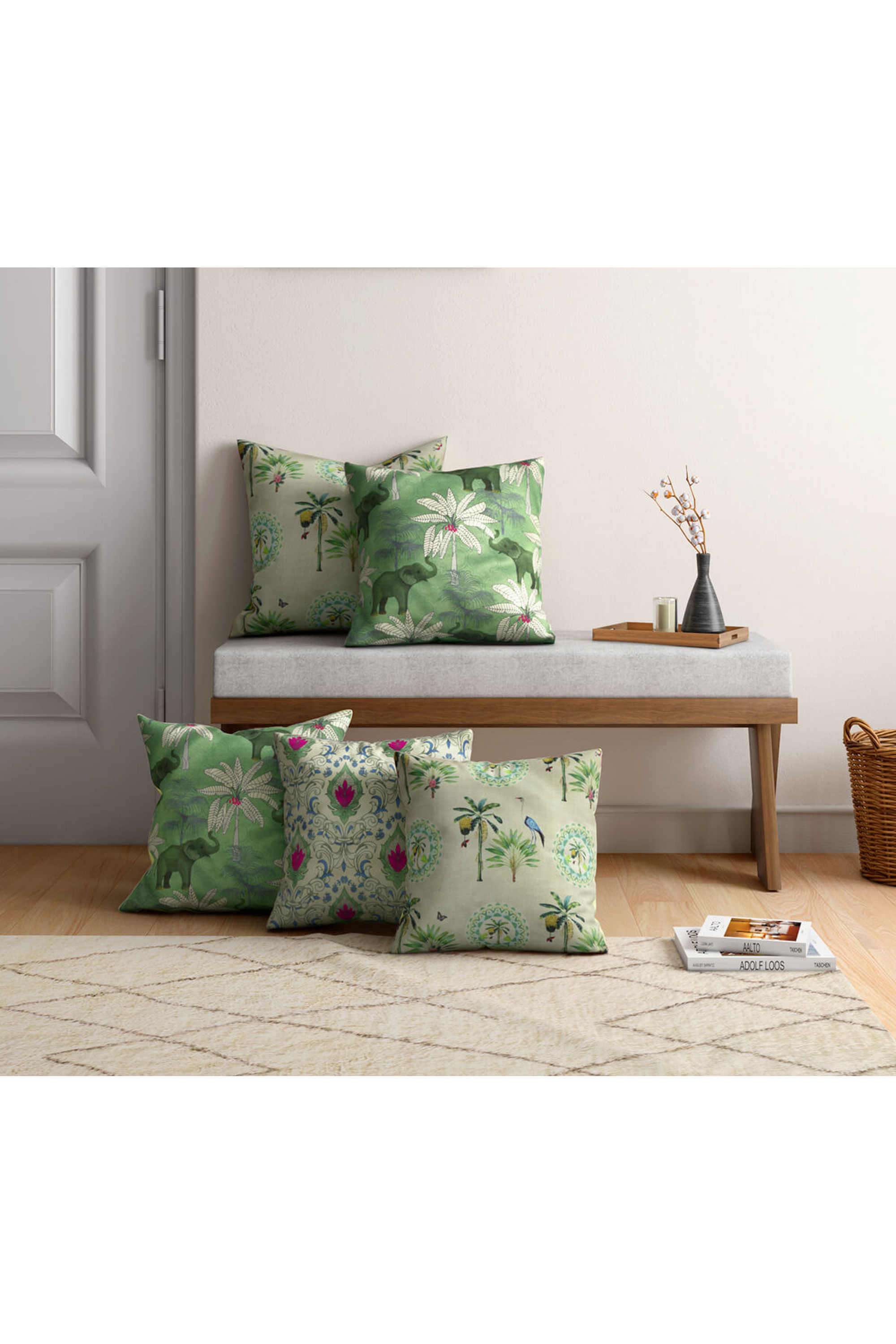 Tuskers-of-Trivandrum-16-x-16-Cushion-Cover-Set-of-5