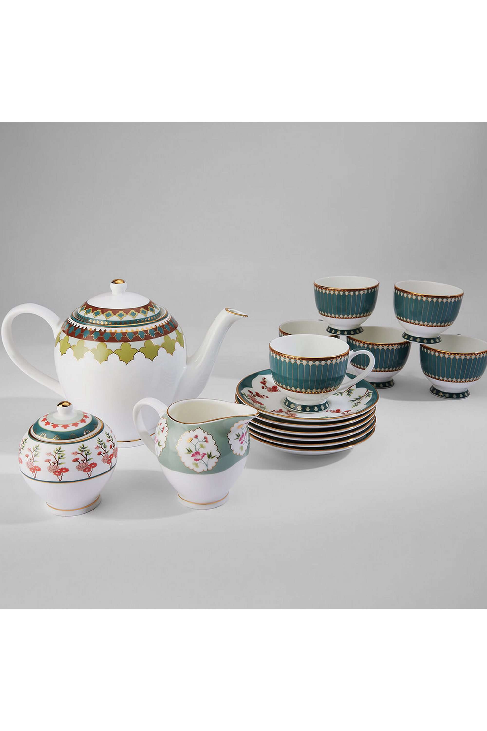Grandeur-Greens-Tea-Set---15-pcs-(New-Introduction)