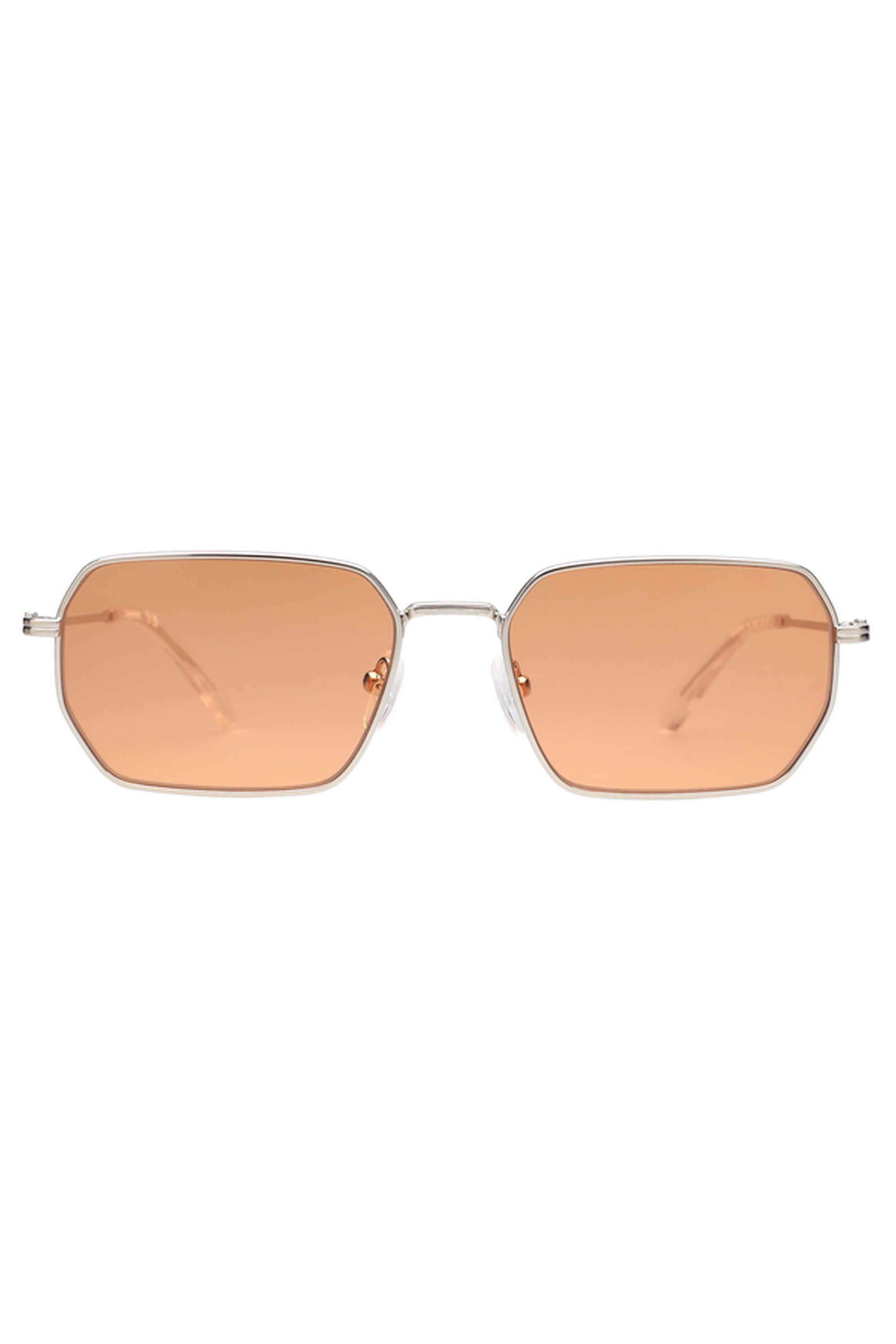 Unisex-Full-Rim-Non-Polarized-Hexagon-Sunglasses-With-Case