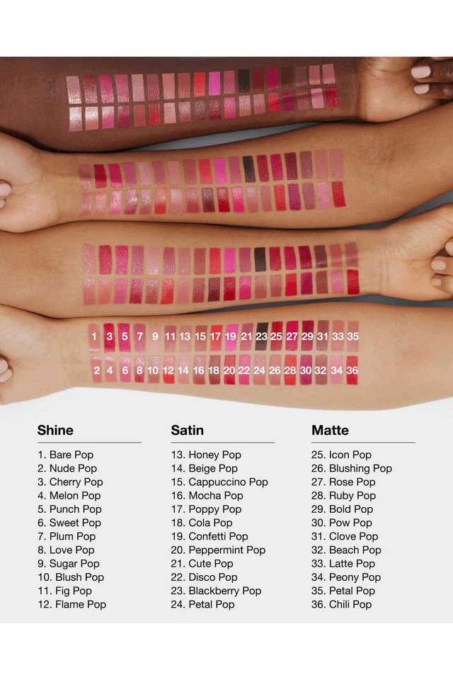 Pop-Longwear-Soft-Shine-Lipstick---Flame-Pop -3.9-gm