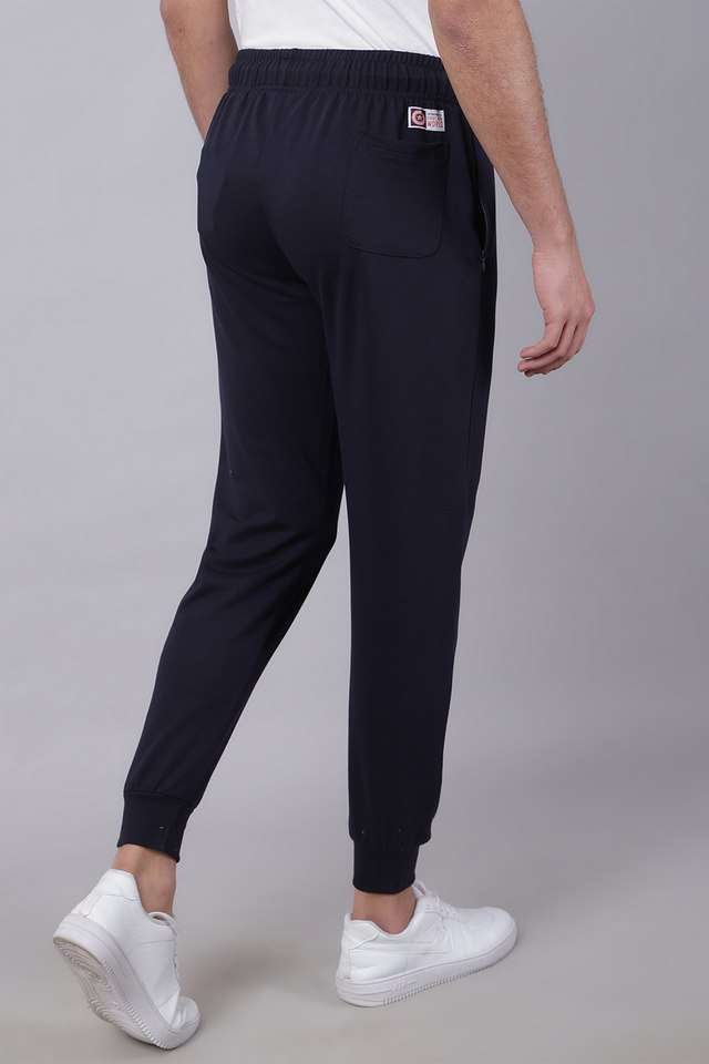 Solid-Cotton-Regular-Fit-Men-s-Joggers