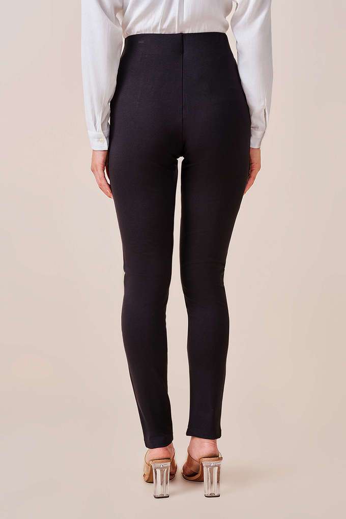 Solid-Slim-Fit-Rayon-Women-s-Formal-Wear-Trousers