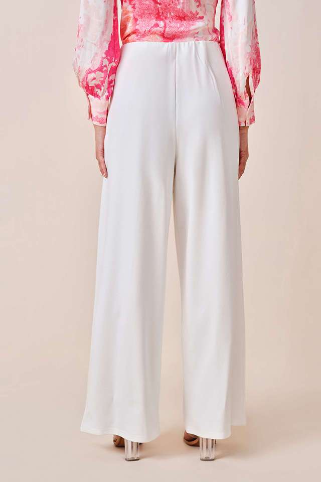 Solid-Slim-Fit-Rayon-Women-s-Formal-Wear-Trousers