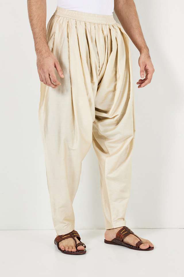Solid-Blended-Fabric-Regular-Fit-Men-s-Patiala