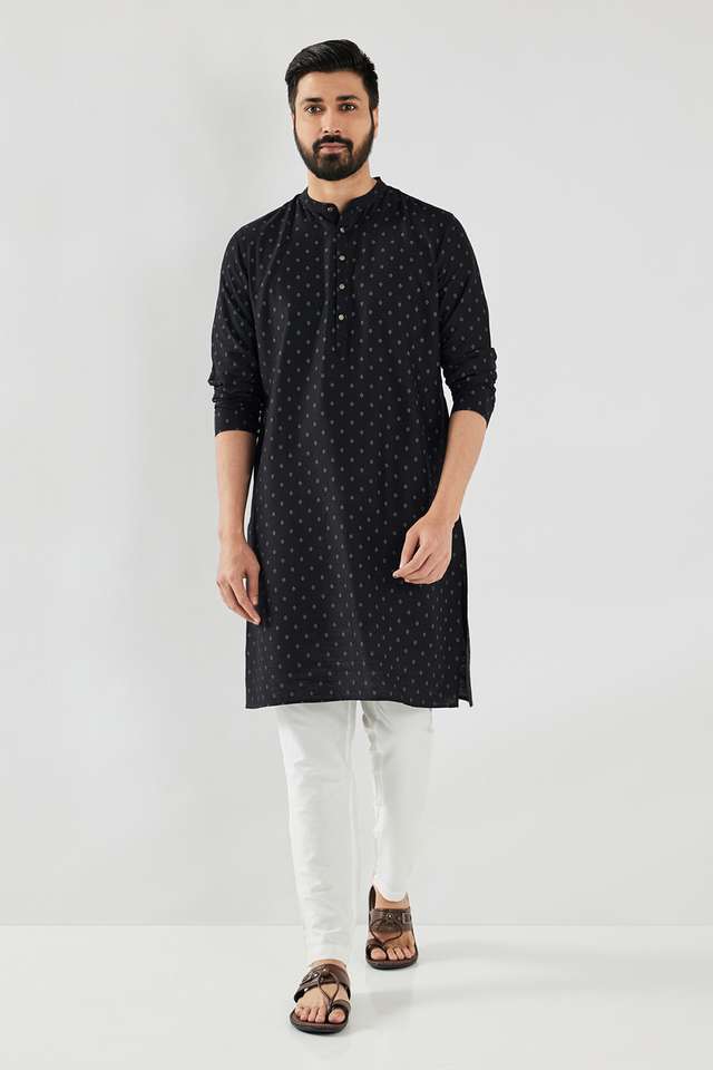 Solid-Viscose-Ankle-Length-Men-s-Pyjamas
