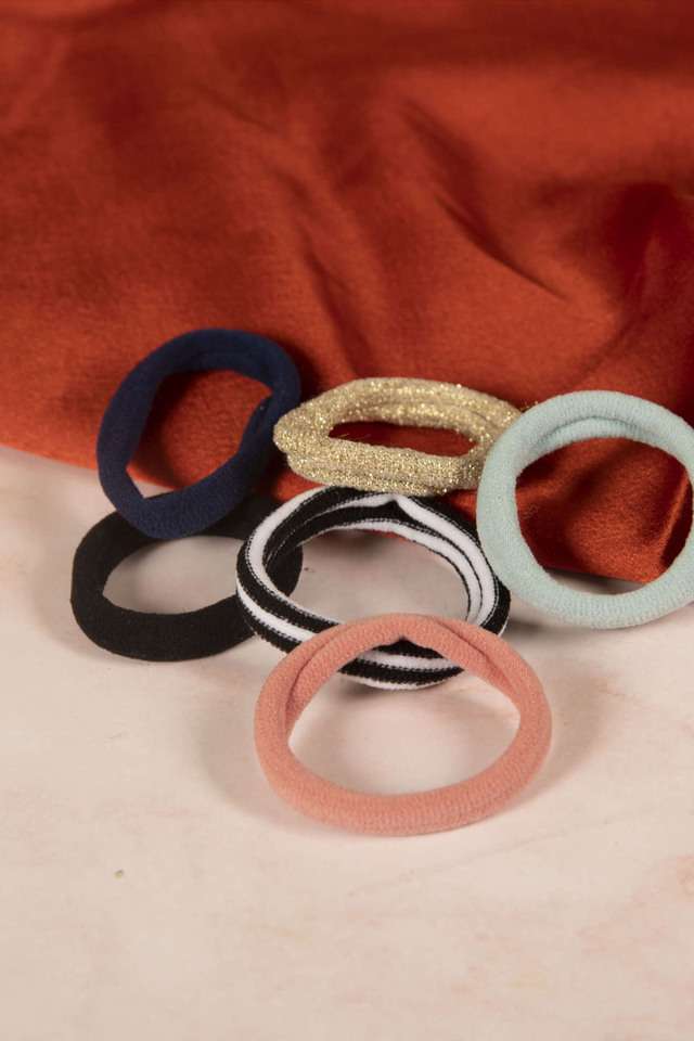 Multi-colored-Hair-Rubber-Bands-Pack-for-Girls-&-Women