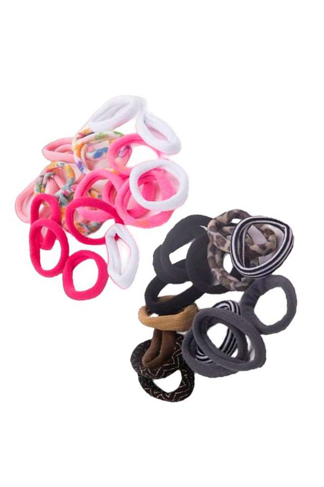 Multi-colored-Assorted-Pack-of-Rubber-Bands-for-Girls-&-Women