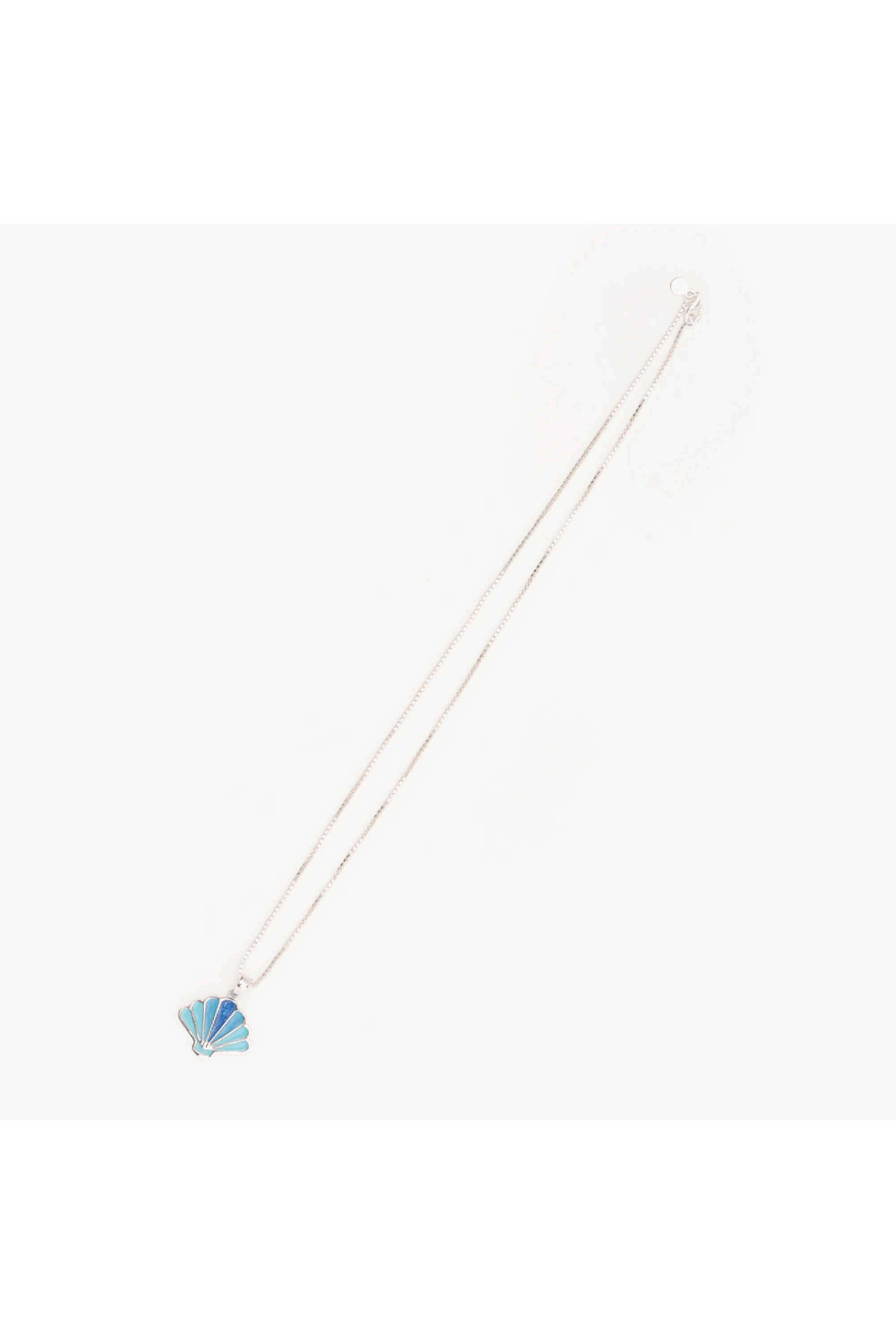 925-Silver-Hypoallergenic-Blue-Seashell-Pendant-in-Big-Size