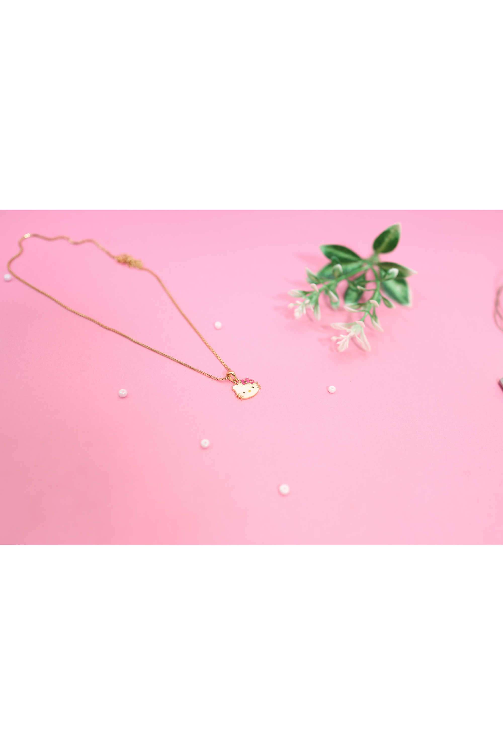 925-Silver-Gold-Plated-Hypoallergenic-Glow-in-the-dark-Kitty-Pendant