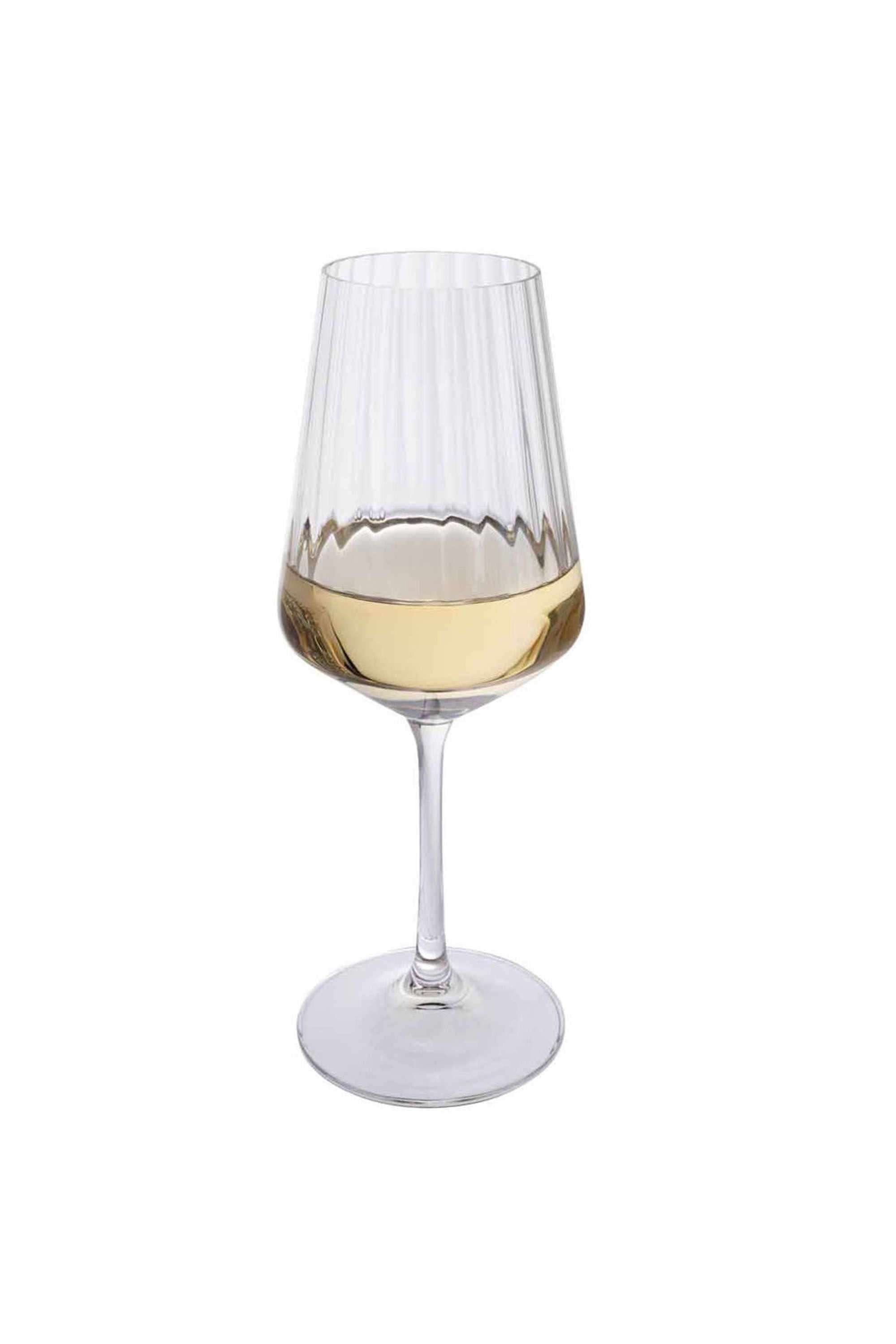 Buy Dartington NoColour Premium Crystal White Wine Glass Set for Dining and  Entertaining | Shoppers Stop