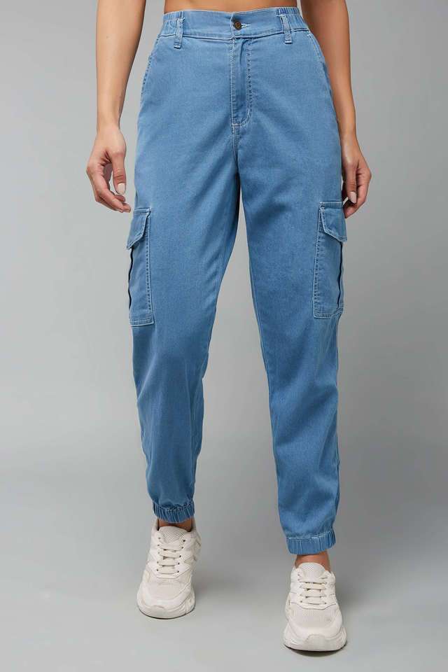 High Rise Denim Regular Fit Women Jeans-image-5
