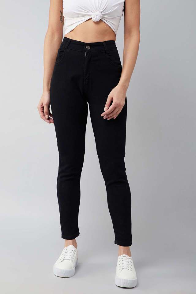 dolce crudo Dark Wash Denim Skinny Fit Women's Jeans-picture-24