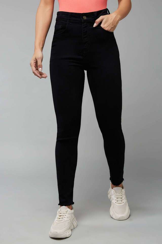 dolce crudo Dark Wash Denim Skinny Fit Women's Jeans-picture-22