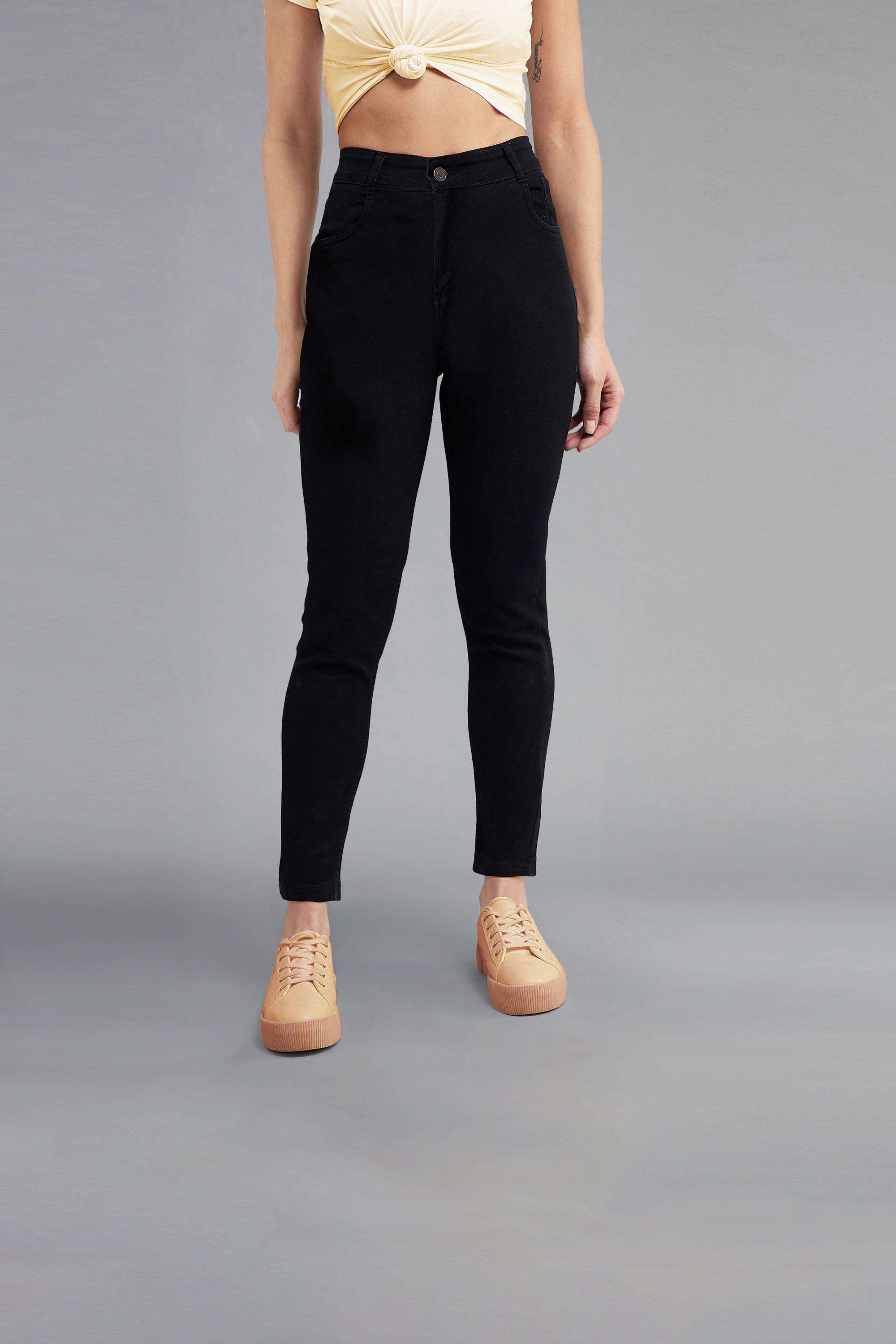dolce crudo Solid Super Skinny Fit Denim Women's Casual Wear Jeans-picture-37