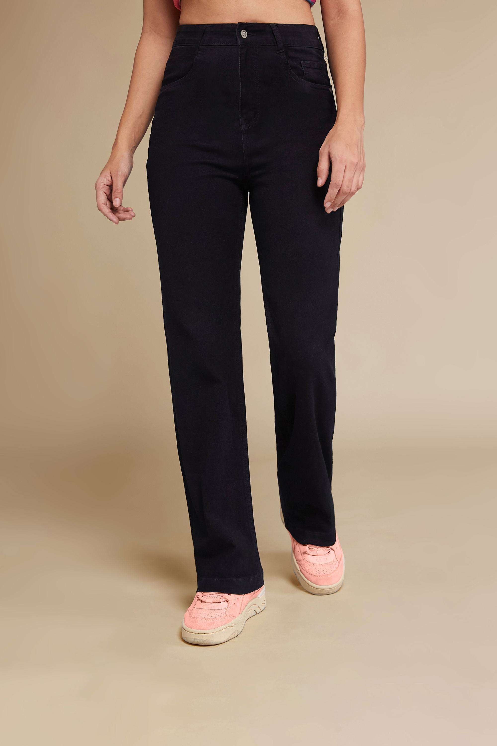 dolce crudo Solid Regular Fit Denim Women's Casual Wear Jeans-picture-32