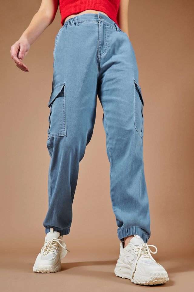 dolce crudo High Rise Acid Wash Denim Regular Fit Women Jeans-picture-40