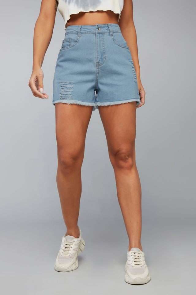 dolce crudo Relaxed Fit Full Length Denim Women's Casual Wear Shorts-picture-36