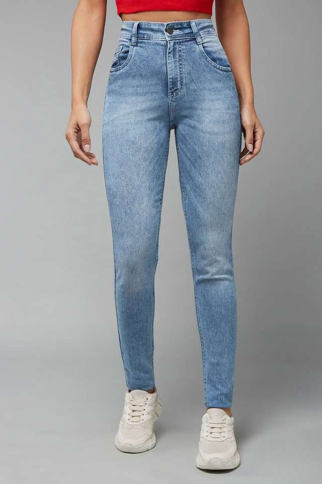 dolce crudo High Rise Denim Slim Fit Women's Jeans-picture-28