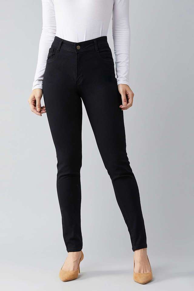 High Rise Denim Slim Fit Women's Jeans-image-27
