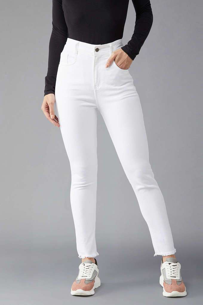 dolce crudo High Rise Denim Skinny Fit Women's Jeans-picture-24