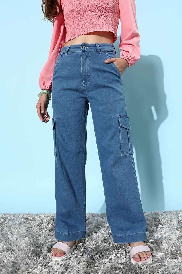dolce crudo High Rise Denim Relaxed Fit Women's Jeans-picture-14
