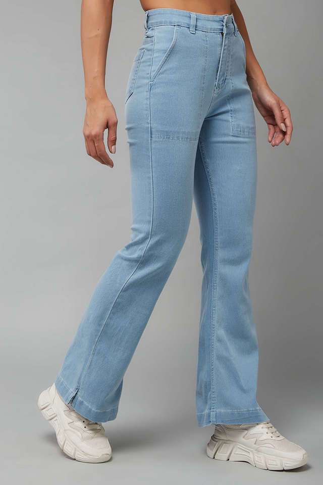 dolce crudo High Rise Denim Bootcut Fit Women's Jeans-picture-32