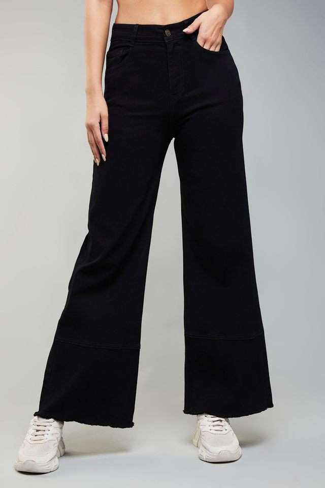 dolce crudo High Rise Heavy Wash Denim Relaxed Fit Women's Jeans-picture-11