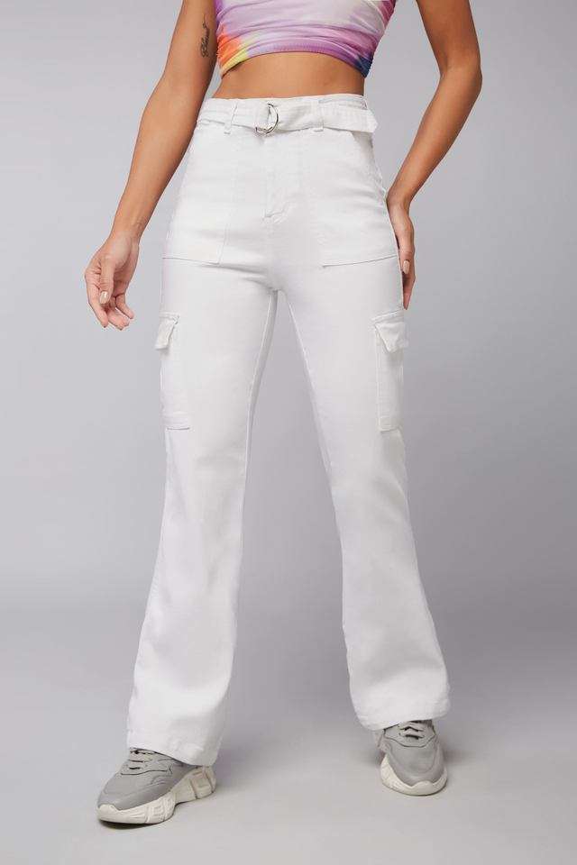 dolce crudo High Rise Bleach Wash Denim Relaxed Fit Women's Jeans-picture-21