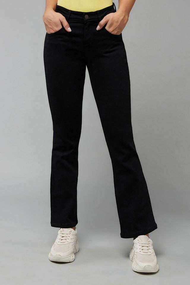 dolce crudo High Rise Heavy Wash Denim Relaxed Fit Women's Jeans-picture-32